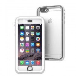 Catalyst Waterproof Case for iPhone 6/6S Plus - White & Mist gray