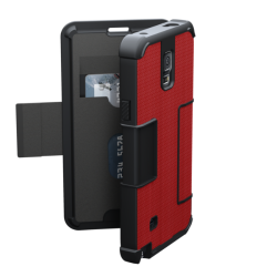 Urban Armor Gear Folio Case for Samsung Galaxy Note 4 (Red)