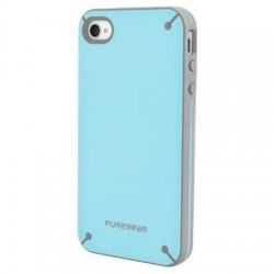 Puregear Slim Shell for iPhone 4/4S (Blue/Gray)