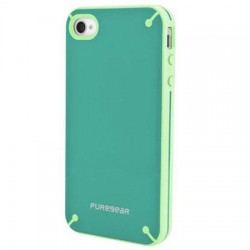Puregear Slim Shell for iPhone 4/4S (Blue/Mint)