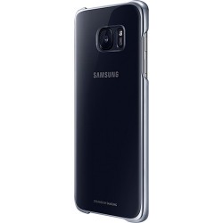 Samsung Protective Cover for Samsung Galaxy S7 Edge (Clear Black)
