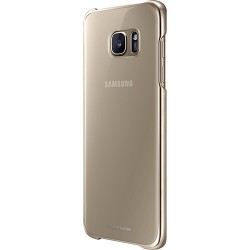 Samsung Protective Cover for Samsung Galaxy S7 Edge ( Clear Gold)