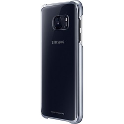 Samsung Protective Cover for Samsung Galaxy S7 (Clear Black)