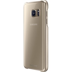 Samsung Protective Cover for Samsung Galaxy S7 (Clear Gold)