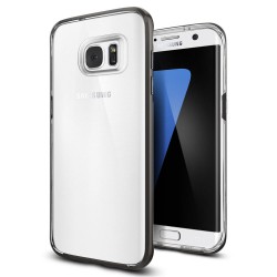 Spigen Neo Hybrid Crystal Case for Samsung Galaxy S7 Edge (Gunmetal)