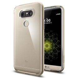 Spigen Neo Hybrid Crystal Case for LG G5 (Champagne Gold)