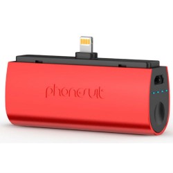 PhoneSuit Flex Pocket Charger for iPhone 6/6S, 6/6S Plus, iPhone 5S/5C/5, iPod's & More
