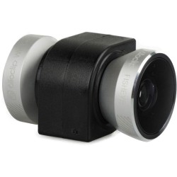 Olloclip 4-in-1 Photo Lens for iPhone 5/5S (Silver Lens with Black Clip)