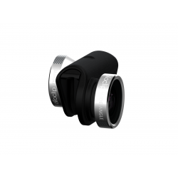 Olloclip 4-in-1 Photo Lens for iPhone 6/6S/6 Plus/6S Plus (Silver Lens with Black Clip)