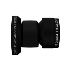Olloclip Telephoto and Circular Polarizing Lens System for Apple iPhone 5/5S, iPod Touch 5th/6th Gen
